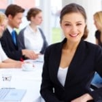 Portrait of a female executive