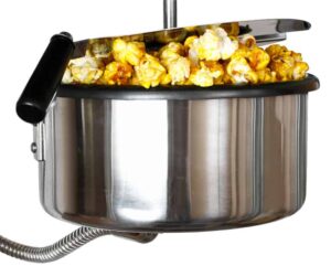 Part of Popcorn machine, isolated on white