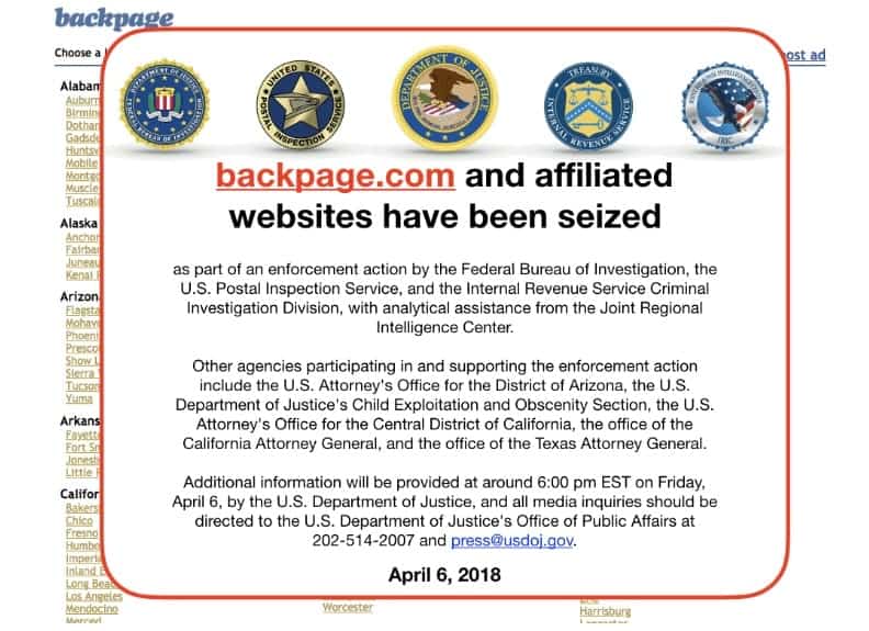 backpage.com seized