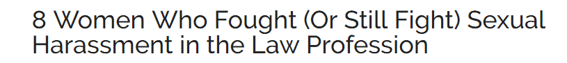 LawFuel New Zealand Lawyer of the Year: The Harassment Victim LawFuel New Zealand Lawyer of the Year: The Harassment Victim