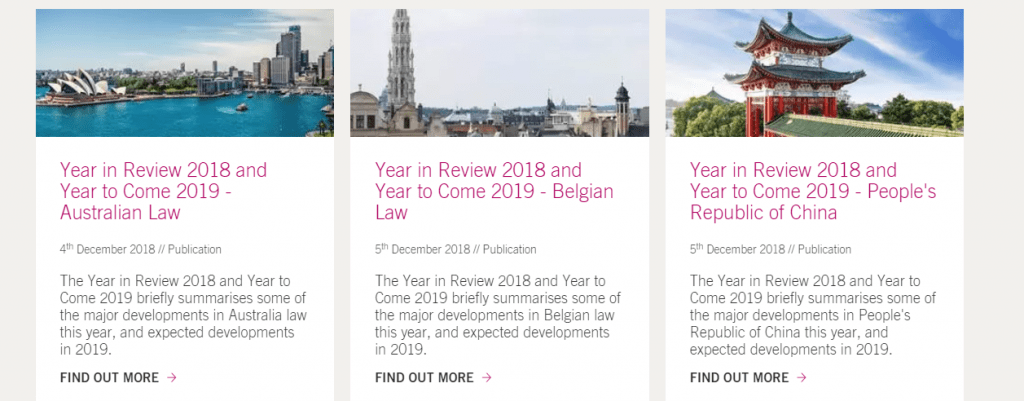 Year in Review 2018 and Year to Come 2019 Year in Review 2018 and Year to Come 2019