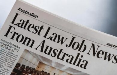Australia law jobs news