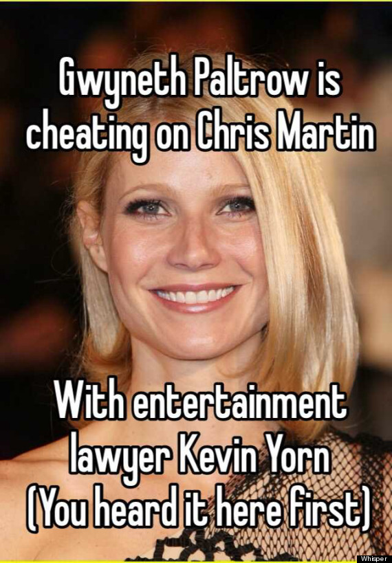 NO - Gwyneth Paltrow Was NOT Cheating with the Lawyer