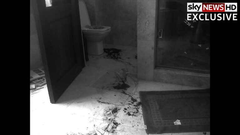 Pistorius crime scene
