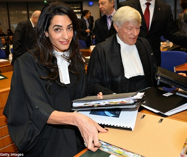 Mrs Clooney’s Court Date
