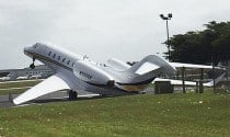 Oops! Judge Judy's Plane Takes a Topple