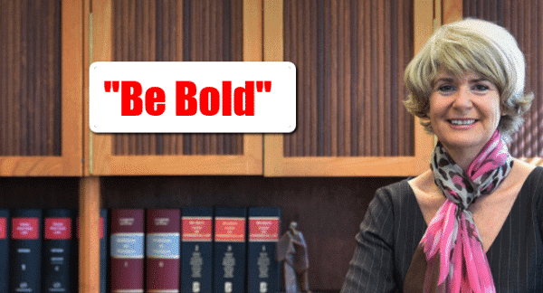 Miriam Dean QC’s Law Career Advice to Women: Be Bold…