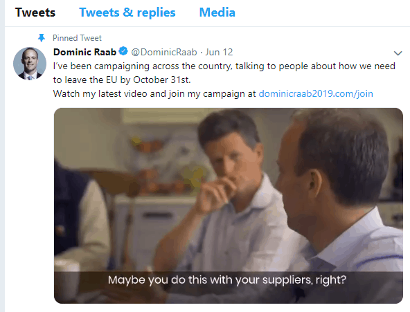 From Magic Circle To Bull Ring: Dominic Raab's Twitter-Bashing 6