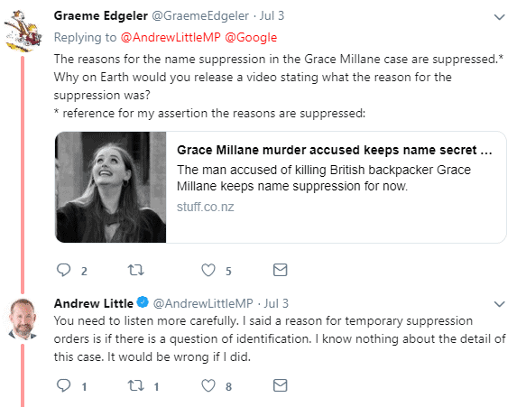 Justice Minister's "Don't Be Evil" Warning to Google Justice Minister's "Don't Be Evil" Warning to Google
