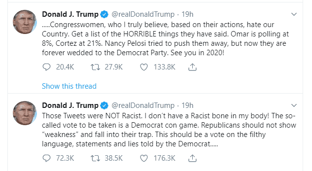 Trump's Racist Tweets 5 Trump's Racist Tweets 5