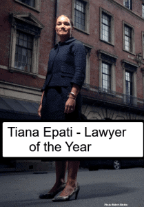 Tiana Epati: LawFuel 2019 Lawyer of the Year