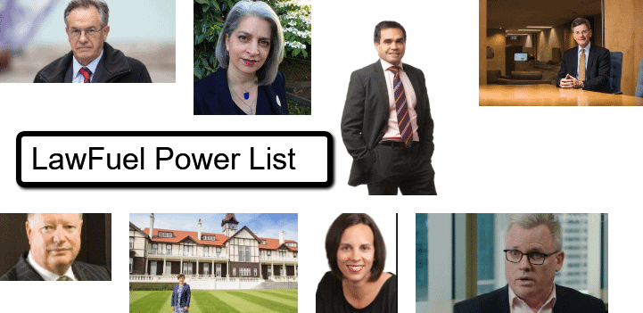 The LawFuel Power List - The 50 Most Powerful Lawyers in New Zealand in 2020