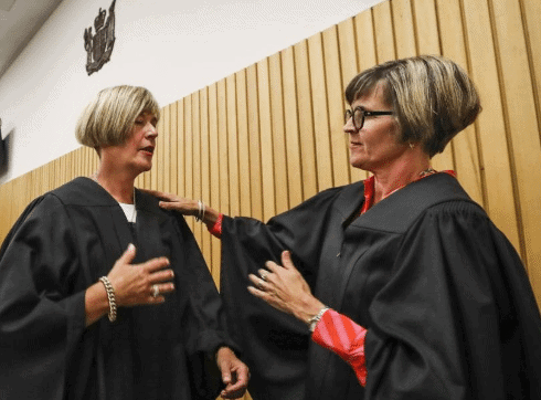 New 'Twin' Judges Make History With Double Swearing-In