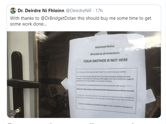 The Barrister Who Set The Template To Warn Off The Kids When Working From Home 6 The Barrister Who Set The Template To Warn Off The Kids When Working From Home 6