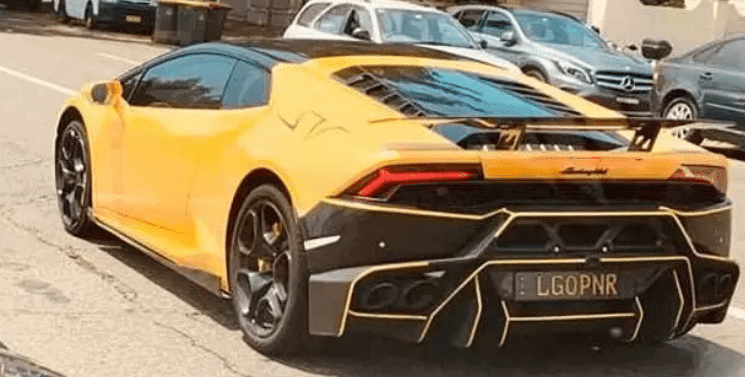 The Racy, Risque Lambo Plate That Caused Offence For a Colourful Barrister Who Won His Battle . . Again