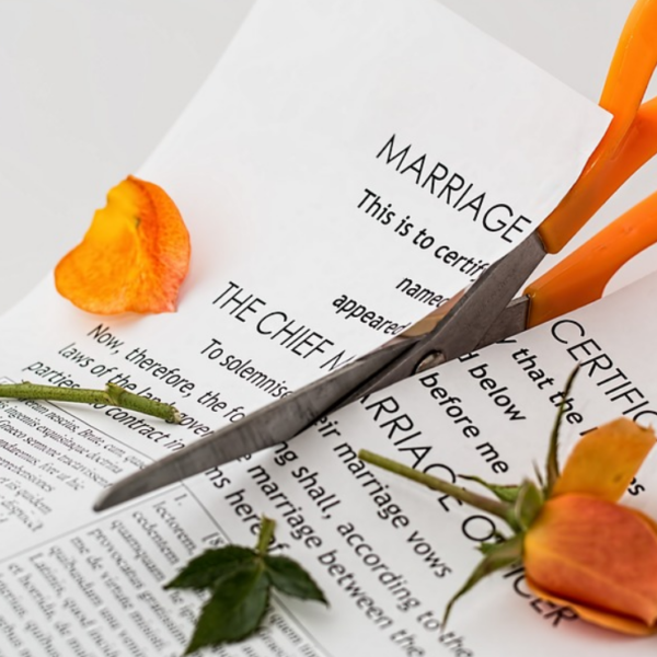 divorce papers