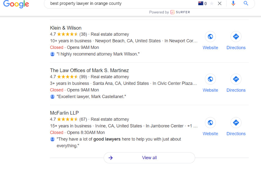 How Can You Use Local SEO For Law Firms To Get To No. 1 on Google 3