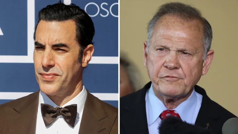 Sacha Baron Cohen Roy Moore