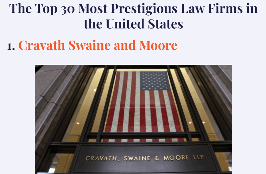 How Important Are Top Law Firm Rankings? Plenty, it seems How Important Are Top Law Firm Rankings? Plenty, it seems
