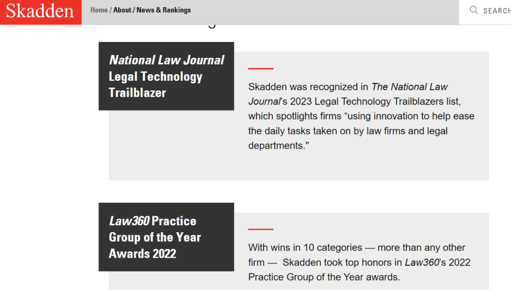 How Important Are Top Law Firm Rankings? Plenty, it seems How Important Are Top Law Firm Rankings? Plenty, it seems