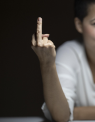 Middle finger