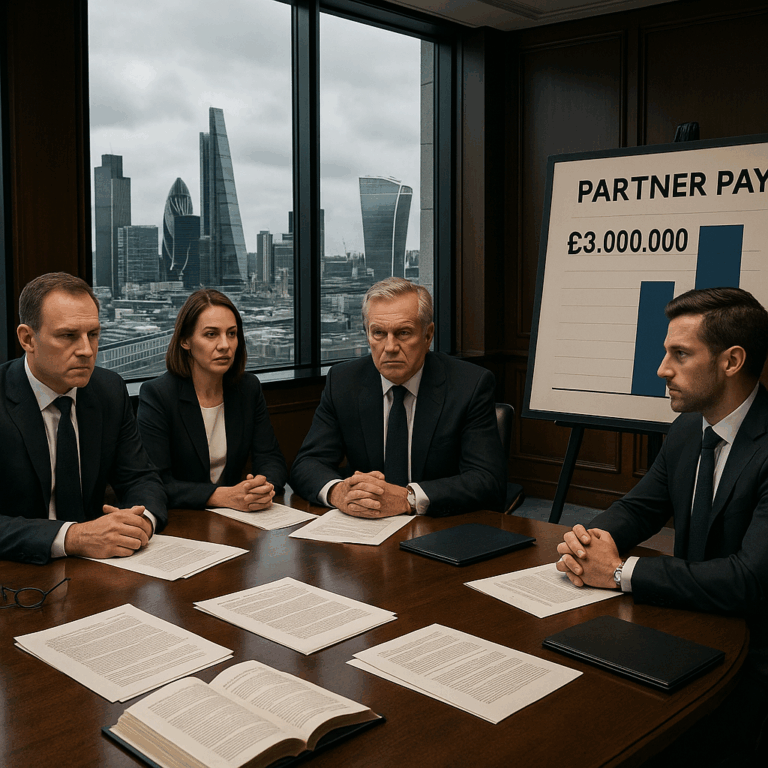 BigLaw’s Pay Party: UK Partners Laugh All the Way to Their Third Homes