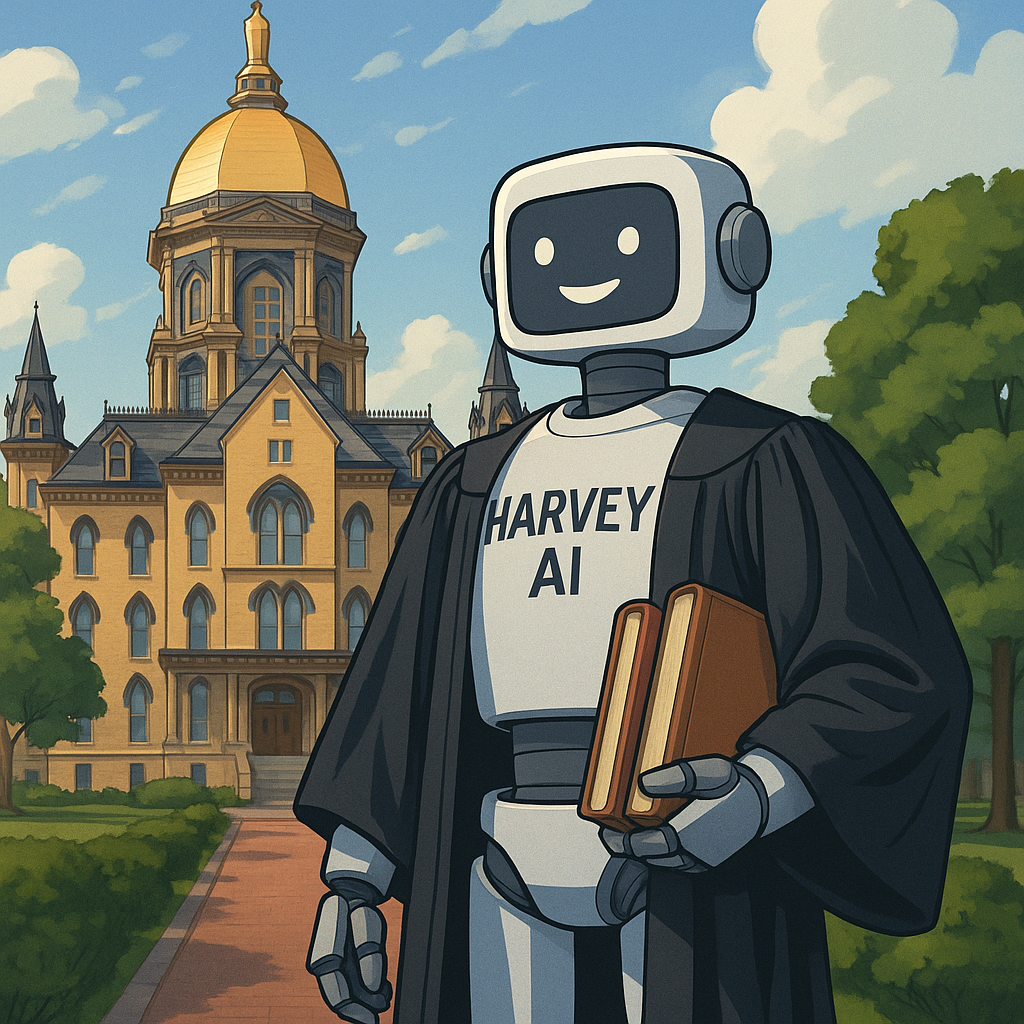 Notre Dame embraces Harvey AI