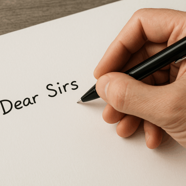‘Dear Sirs’ Gets the Sack — Law Society Dumps Legal…