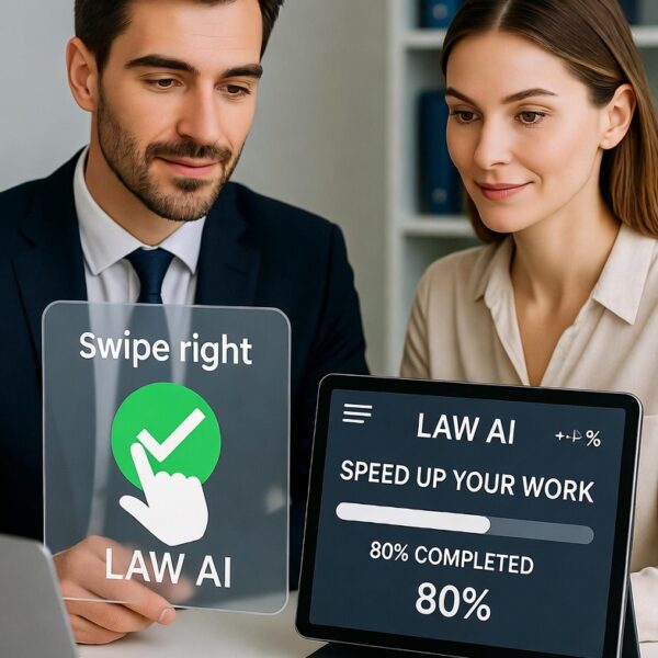 legalfly has tinder style 'swipe right' tool for legal AI app