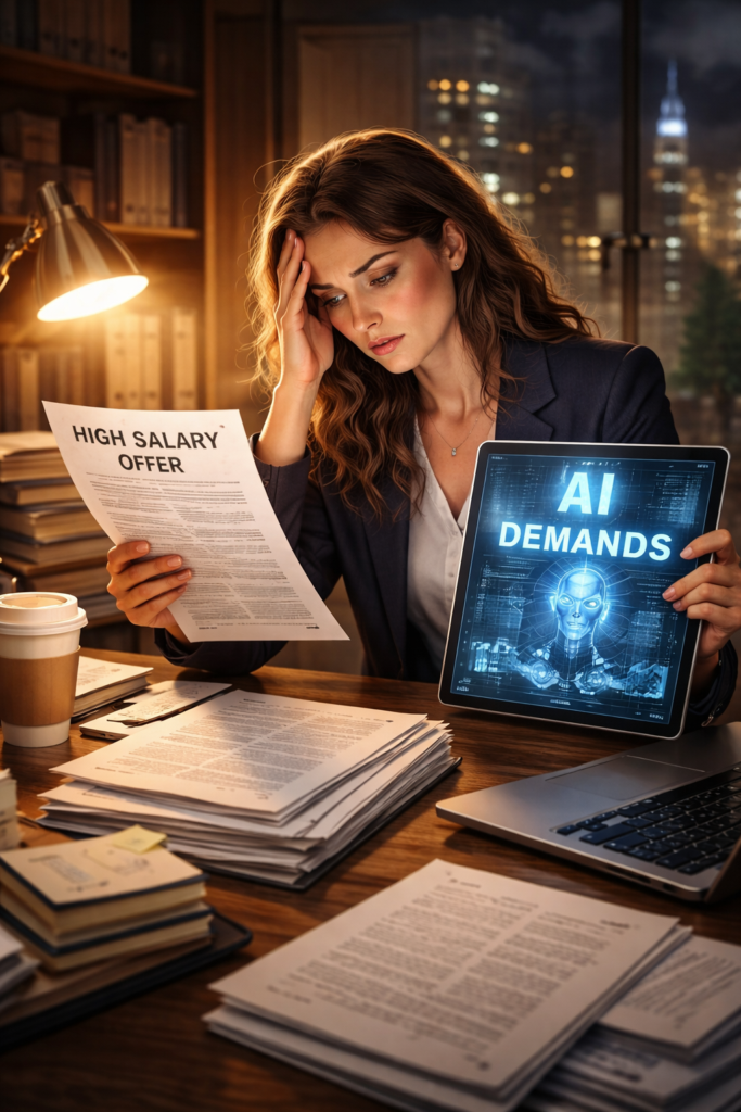 biglaw issues with AI and salary wars