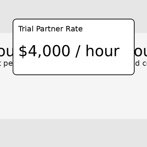 Four Thousand an Hour Arrives in US Big Law Billing
