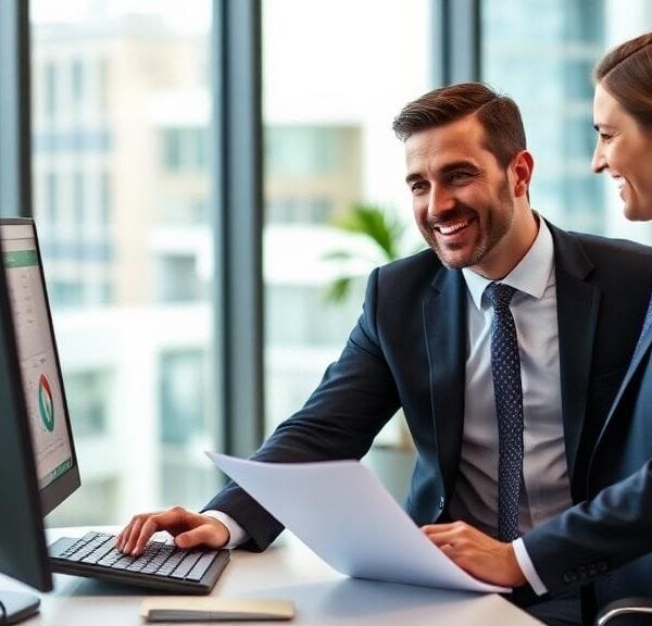 Lawfirmmarketing lawyers at computer