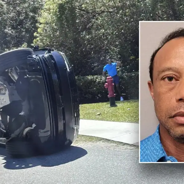 Tiger woods crash booking photo 032726