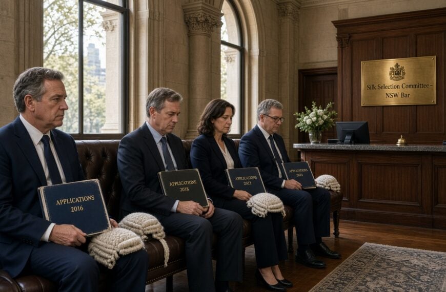 Barristers waiting