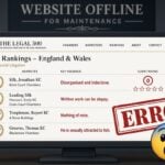 The Legal 500 Accidentally Tells the Truth, Then Takes Itself Offline