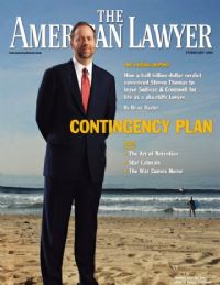 Steven Thomas won a half-billion-dollar verdict. Then he quit Sullivan & Cromwell. His new three-lawyer firm, Thomas, Alexander & Forrester, based in a beach house in Venice, California, specializes in representing businesses as plaintiffs in commercial litigation. "My [former] partners still think I'm out of my mind." Thomas says. So why did he do it?