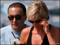 Diana, Princess of Wales, and the Fayed family must have appeared to the British Establishment to be an alliance made in Hell, it was suggested at her inquest yesterday.