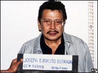 Former Philippine President Joseph Estrada has been found guilty of corruption and jailed for life.