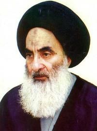 A spokesman for Iraq's top Shi'ite cleric denied reports that Grand Ayatollah Ali al-Sistani had rejected a new draft law that would allow many former members of Saddam Hussein's Baath party to regain state jobs.